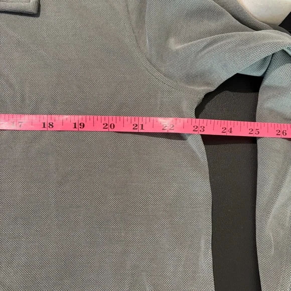 Lululemon Softstreme Pique Oversized Long-Sleeve Polo Shirt Palm Deco SZ S - Picture 10 of 13